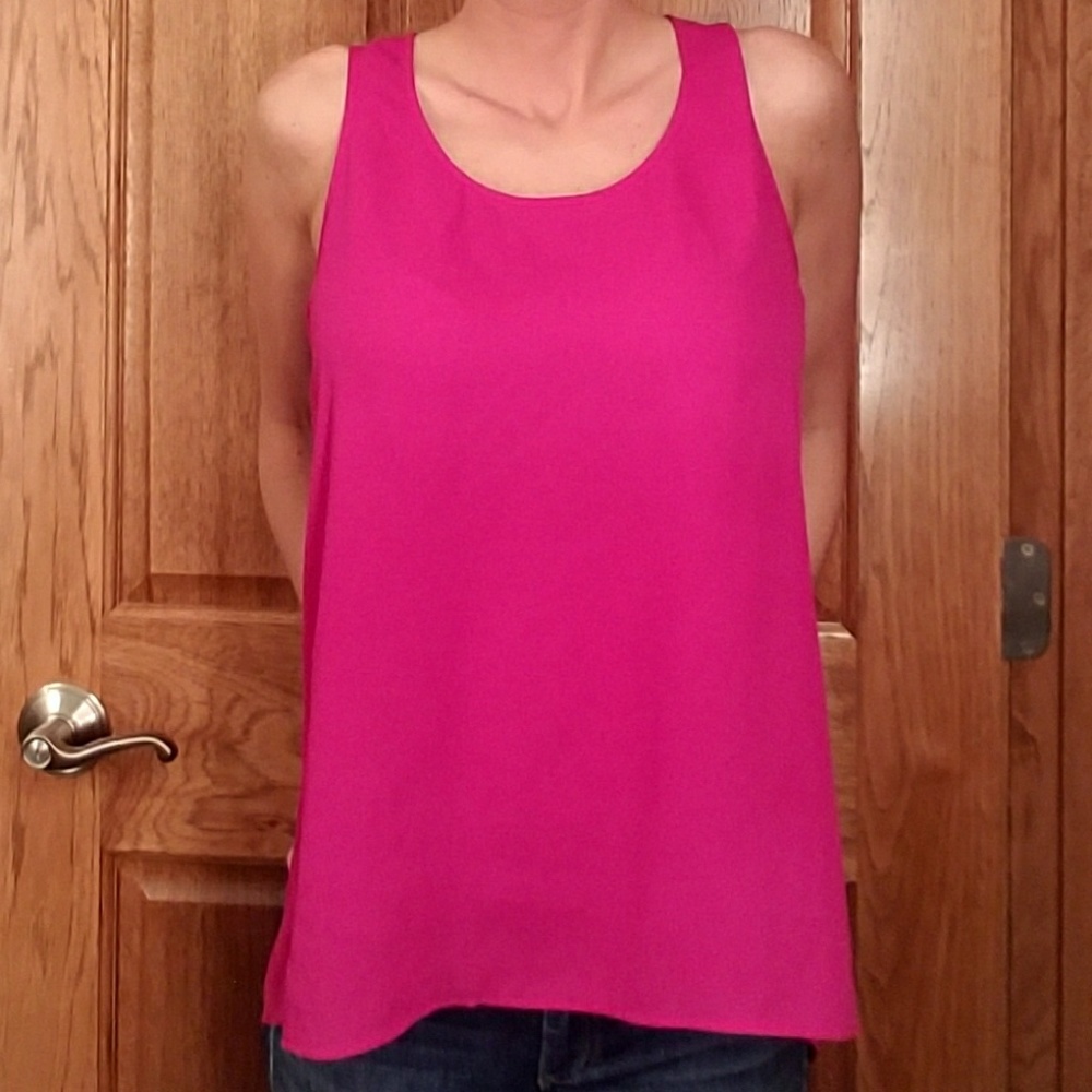 Express High Low Open Back Tank